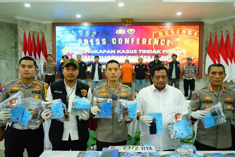 Polda Banten Gagalkan Pengiriman Sabu Dari Riau