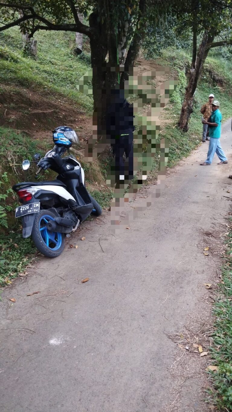 Polsek Cibungbulang Investigasi Terkait Ditemukannya Orang Meninggal Dunia Diduga Bunuh Diri