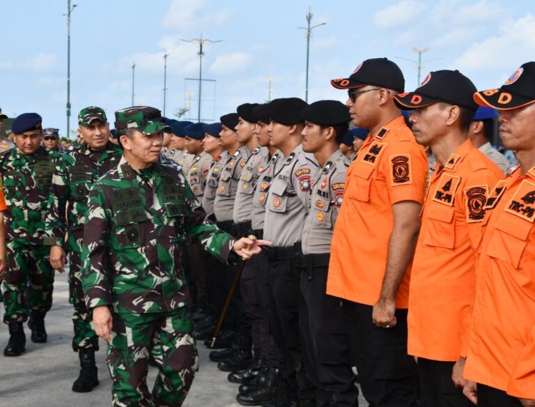 Pangdam I/BB Buka Latihan Penangulangan Bencana Alam (Latgulbencal) Korem 033/WP TA 2024