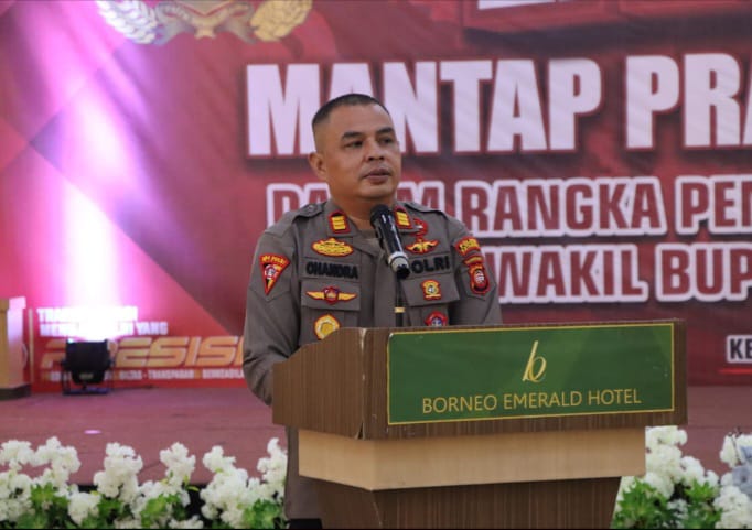 Kesiapan Pengamanan Tahapan Pemilukada, Polres Ketapang Gelar Latihan Pra Operasi