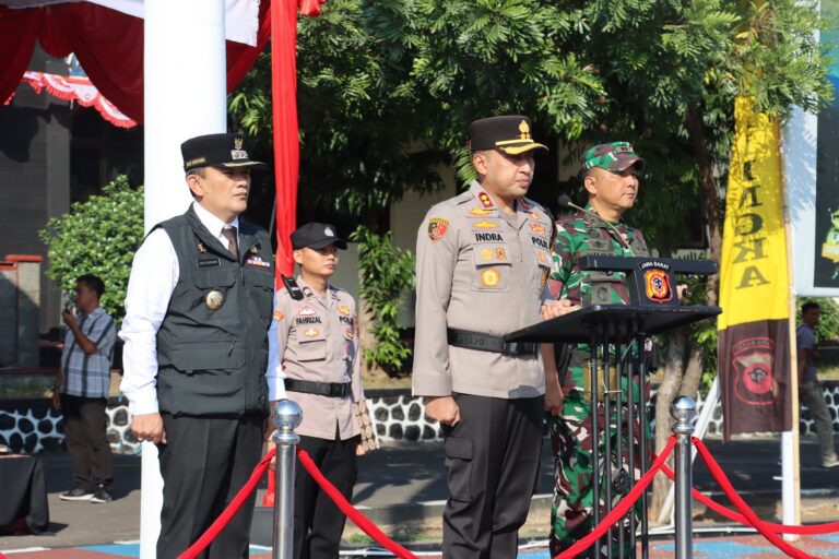 Kapolres Majalengka Pimpin Apel Gelar Pasukan Operasi “Mantap Praja Lodaya 2024”
