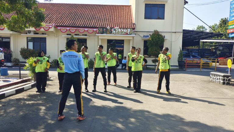 Polres Majalengka Gelar Uji Kesamaptaan Jasmani Bagi Anggota Polri dan PNS Polri Periodik II TA. 2024