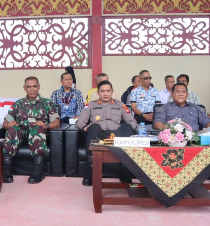 Kasdim 1204/Sanggau Hadiri Simulasi Sispam Kota Operasi Mantap Praja Kapuas Persiapan Pengamanan Pilkada 2024