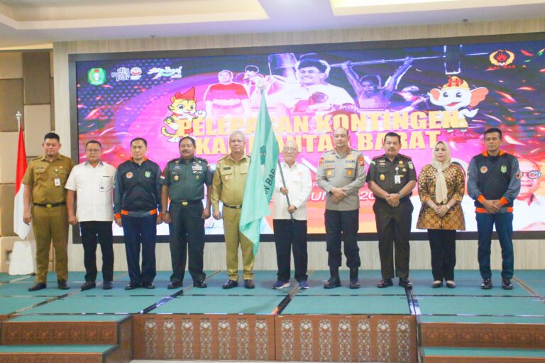 Kapoksahli Pangdam XII/Tpr Turut Melepas Atlet Kontingen PON XXI Aceh – Sumut