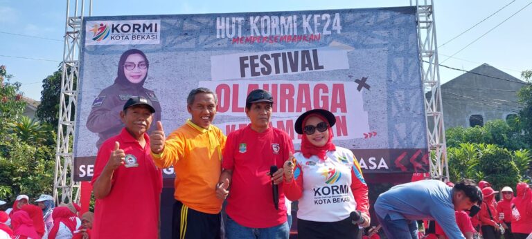Meski Tidak Dapet Hibah Pemerintah, KORMI Kota Bekasi Terus Gelorakan Kesehatan Masyarakat