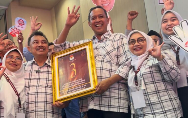 Sah, RIDHO Nomor Urut 3, Menang Menang Menang!