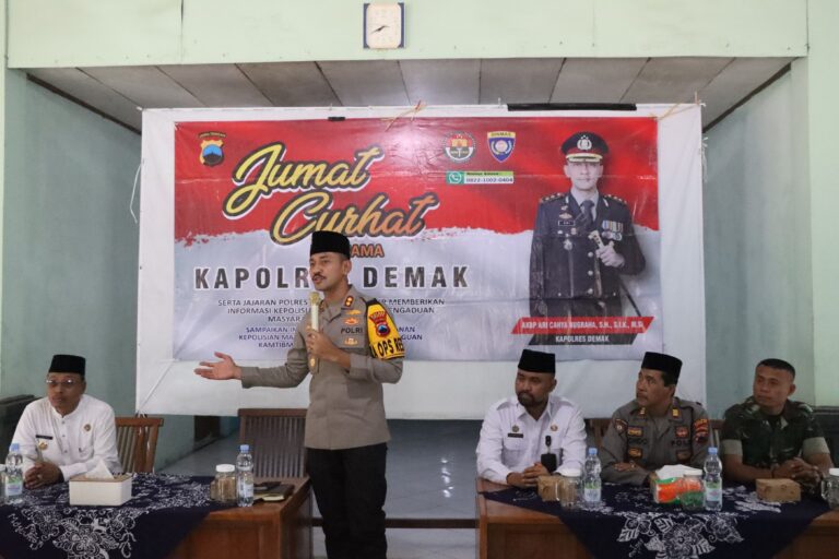 Kapolres Demak Minta Warga Kerjasama Dalam Jaga Kamtibmas Jelang Pilkada 2024