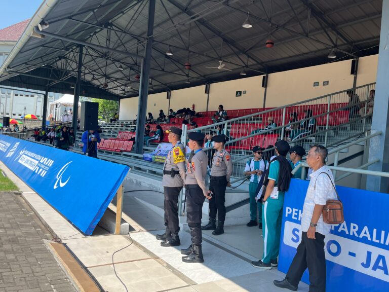 Kapolresta Surakarta Cek Pengamanan Perlombaan Atletik Peparnas XVII Tahun 2024
