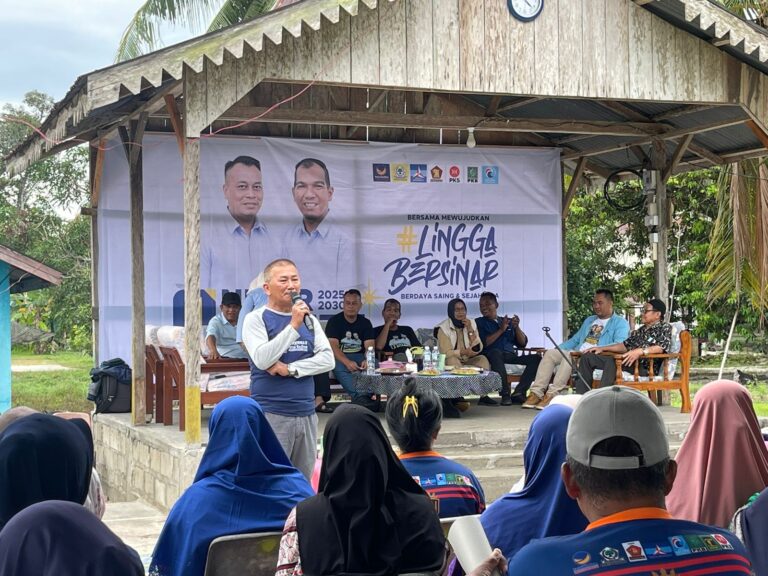 Masyarakat Kampung Boyan, Ramai Ramai Ikuti Kampanye Biologis Pasangan Calon Bupati Nomor Urut 1 Nizar- Novrizal
