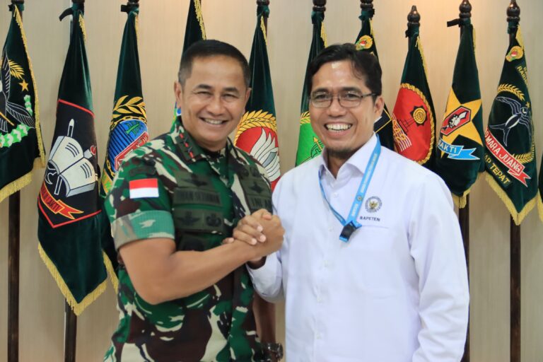 Pangdam XII/Tpr Terima Audiensi Direktorat Inspeksi Instalansi dan Bahan Nuklir BAPETEN