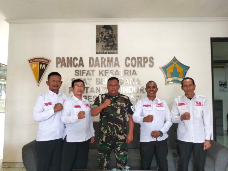 Kunjungan Kerja DPK KRPP Tim 8 Bogor ke Sub Denpom III/ 1-3 Dalam Rangka Jalin Silaturahmi dan Sinergitas