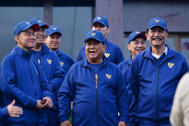 Bawa Semangat Kebersamaan Jajaran Kabinet Merah Putih Kembali Ke Jakarta