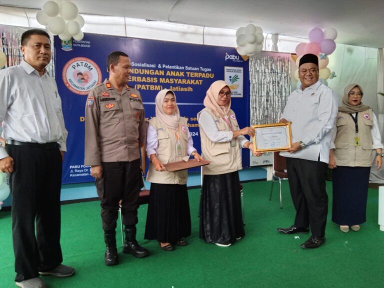 Kanit Binmas AKP Amirudin Hadiri Pelantikan Kepengurusan Perlindungan Anak Terpadu Berbasis Masyarakat 