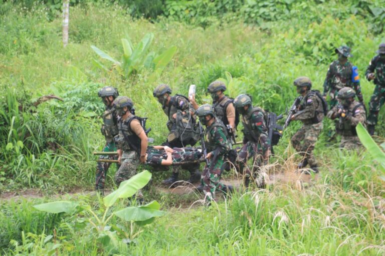 Pangdam Tanjungpura Tinjau Pelaksanaan Latma Kekar Malindo-47/AB/2024