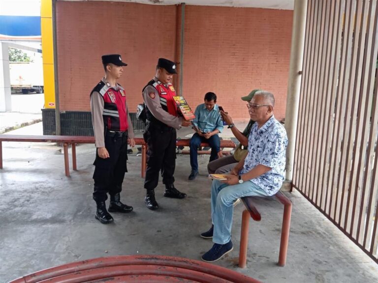 Polisi Kargo Ajak Pekerja Hindari Tawuran dan Ciptakan Suasana Damai Jelang Pilkada