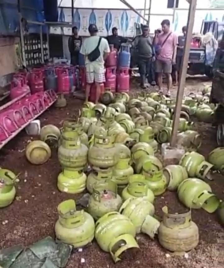 Diduga Kuat Ada Praktek Oplosan Gas Elpiji Bersubsidi Di Gunung Sindur Kab Bogor APH Segera Investigasi
