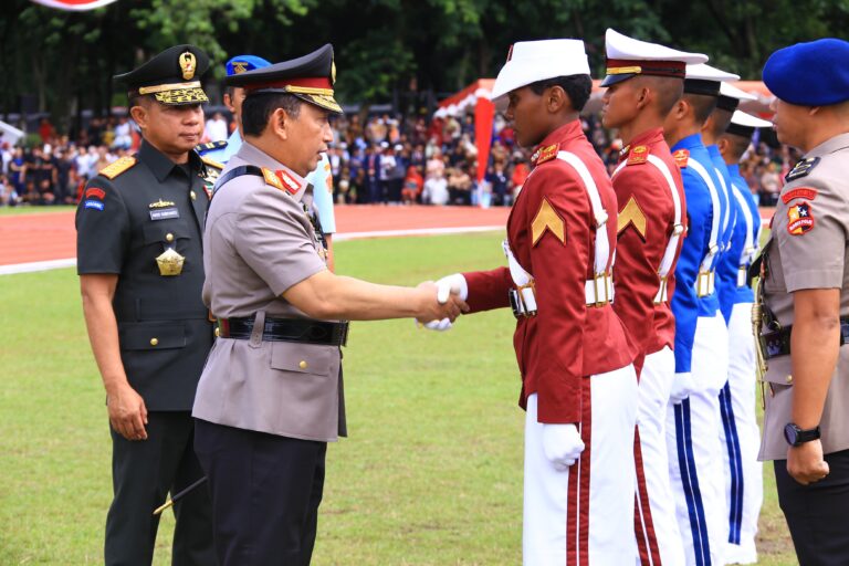 Ini  Pesan Kapolri dan Panglima TNI untuk 1.104 Taruna Setelah Pimpin Wisuda Prabhatar 2024
