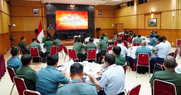 Wakapuspen TNI Buka Rakor PPID Mabes TNI TA 2024