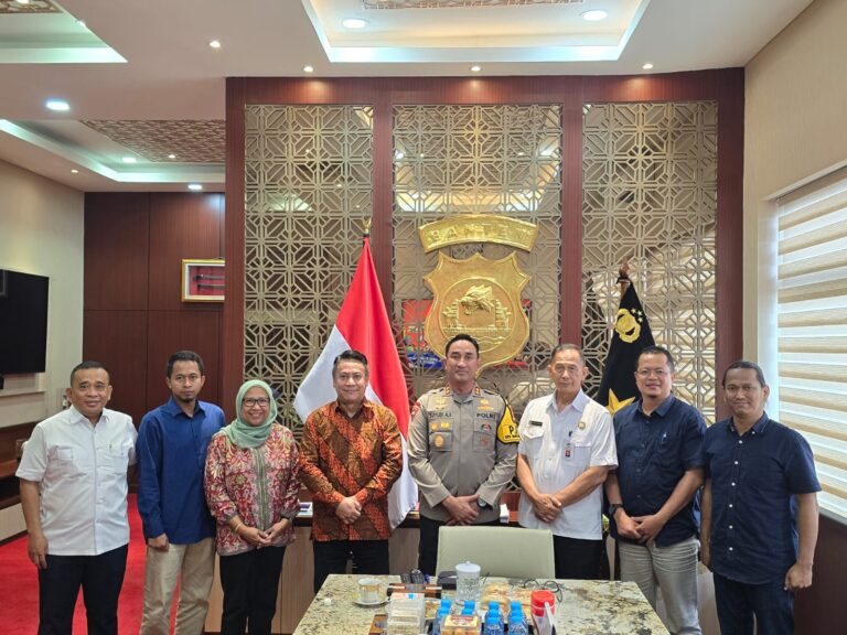 Ketua Umum PSKBI Dampingi Penasehat Khusus Presiden dalam Kunjungan Kerja ke Polda Banten