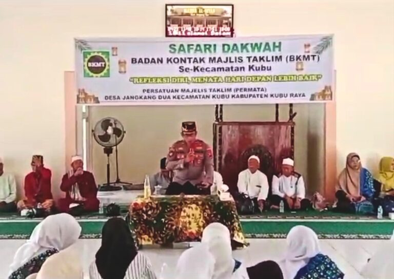 Menginspirasi Kisah IPDA Rusdi: Polisi, Qori, dan Pengajar Majelis Taklim Di Kubu Raya.
