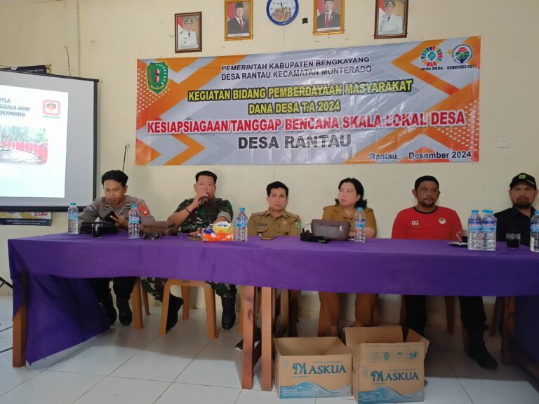 Batuud Koramil 05/Smltn Kodim 1209/Bky Hadiri Sosialisasi Penanganan Korban Bencana Alam