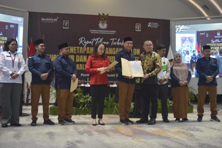 Satgas Operasi Mantap Praja Kapuas 2024, Polda Kalbar Laksanakan Pengamanan Rapat Pleno Terbuka