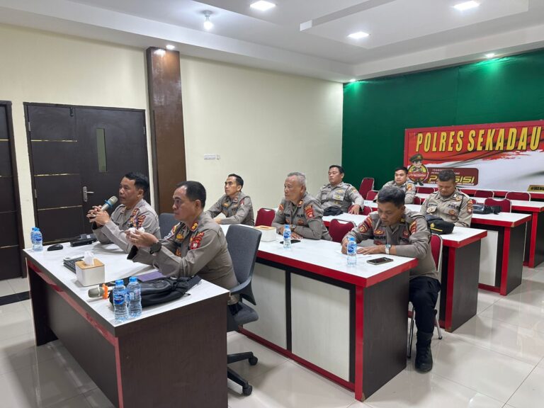Dit Binmas Polda Kalbar Asistensi Program Pekarangan Pangan Bergizi di Polres Sekadau