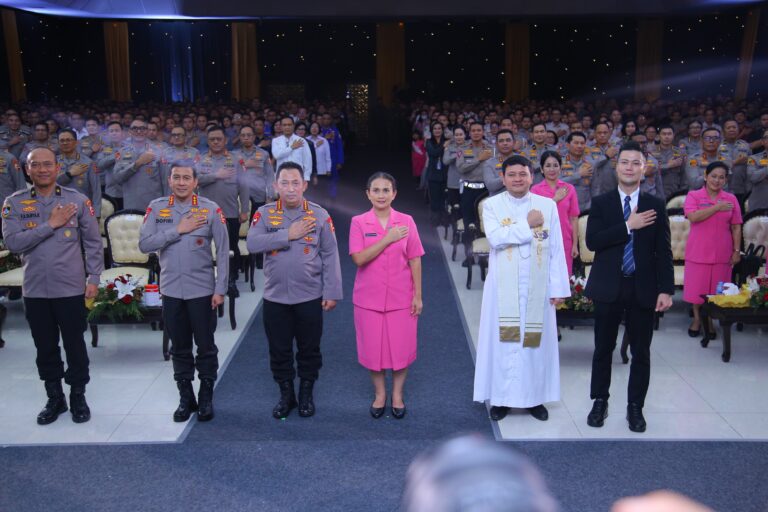 Mabes Polri Menggelar Perayaan Natal 2024
