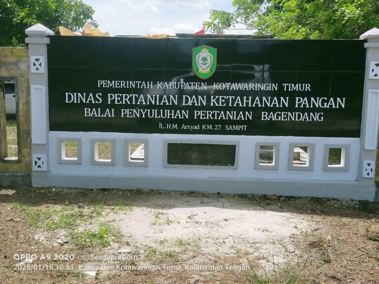 Sangat Diduga Keras Proyek Pagar Beton BPP Tidak Sesuai Spesifikasi Teknis.