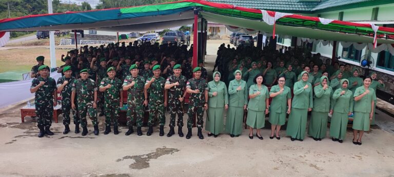 Danrem 121/Abw Kunjungan Kerja di Kodim 1209/Bky