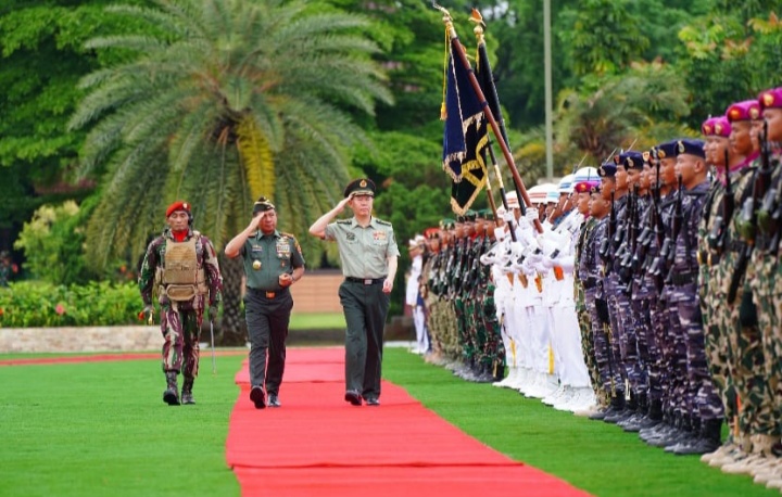 Panglima TNI Terima Kunjungan Kehormatan Kepala Staf Gabungan Angkatan Bersenjata RRT