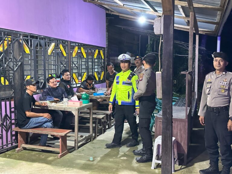 Cegah Kejahatan, Polres Landak MelaksanakanPatroli Di Tempat yang Rawan Kriminalitas