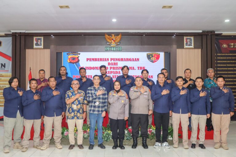 Polresta Cirebon  Meraih Penghargaan Dan Apresiasi Dari PT.Indomarco Prismatama TBK.