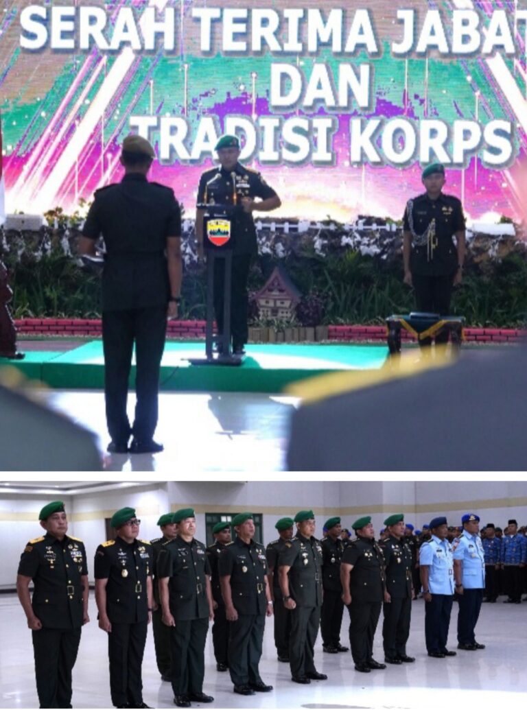 Pangdam I/BB Pimpin Serah Terima Jabatan Kasdam dan Pejabat Utama Kodam I/BB