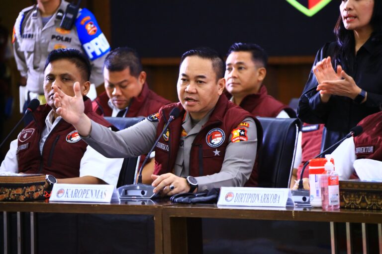 Dalam Dua Bulan Bareskrim Polri Ungkap 6.881 Kasus Narkoba Dengan Barang Bukti 4171 Ton Narkotika