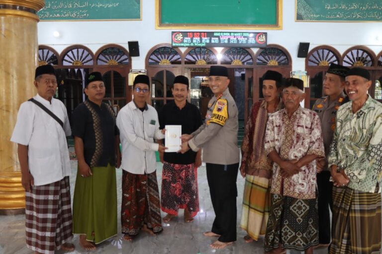 Kapolresta Pati ; Kunjungan Kepada Tokoh Agama Guna Mempererat Silaturahmi