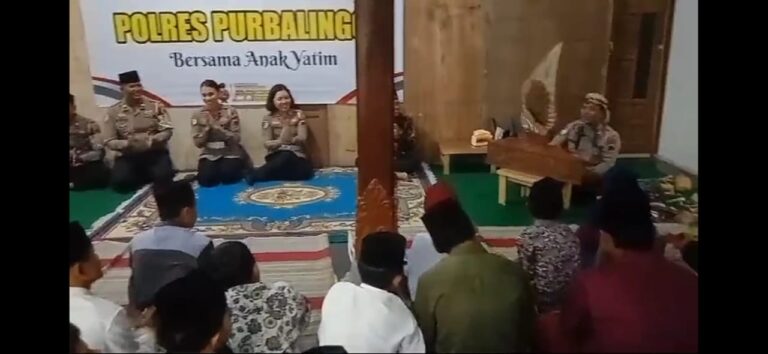 Polres Purbalingga Buka Puasa Keliling di Yayasan Yamas