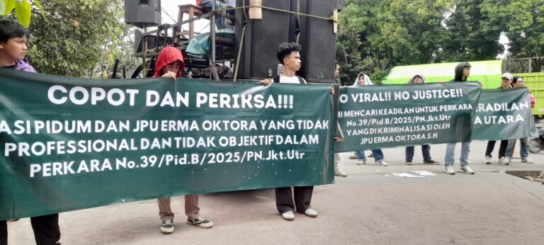 Mahasiswa Peduli Hukum Desak Transparansi Dalam Kasus Jevon Varian Gideon