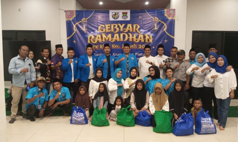 Gebyar Ramadhan DPK KNPI Kecamatan Jayanti Gelar Santunan Yatim Piatu dan Buka Puasa Bersama OKP Sekecamatan Jayanti