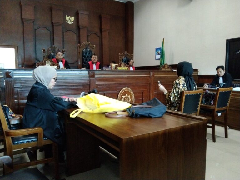 Jevon Harus Bebas Gugatan PT.HAL Gugur Karena Ada Surat Permohonan Penundaan Dari Direktur PT.HAL