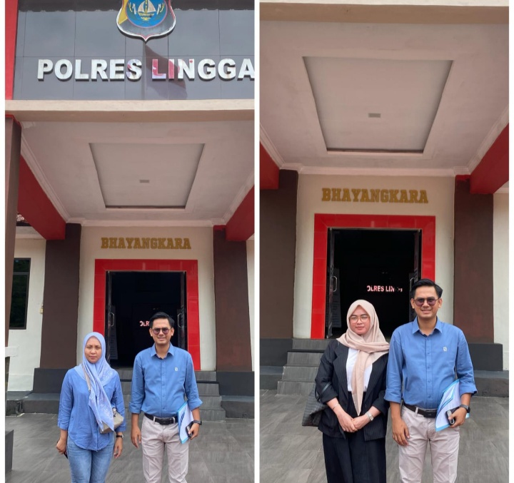 Didampingi Kuasa Hukum, Safaringga Laporkan Empat Warga Terkait Dugaan Pencucian Uang Senilai Rp 8 Miliar ke Polres Lingga