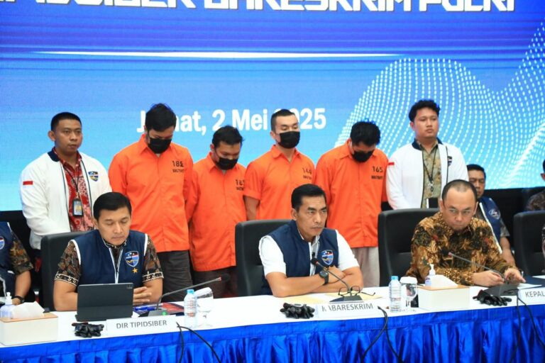 Polri Bongkar Jaringan Judi Online Bertaraf Internasional, Amankan Rp75 Miliar