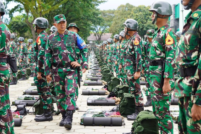 Danmentar Akmil Terima Laporan Kesiapan Latihan Pramuka Yudha Taruna Tingkat II/Sertar