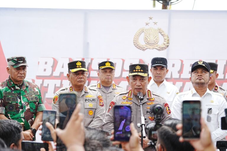 Kapolri Ground Breaking Asrama Polresta Samarinda