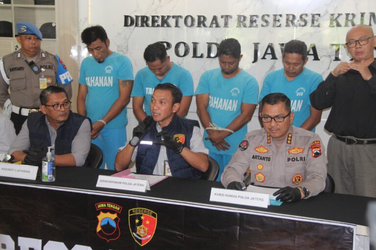 Polda Jateng Amankan Enam Orang Oknum Ormas Terkait Kasus Penipuan dan Pengerusakan