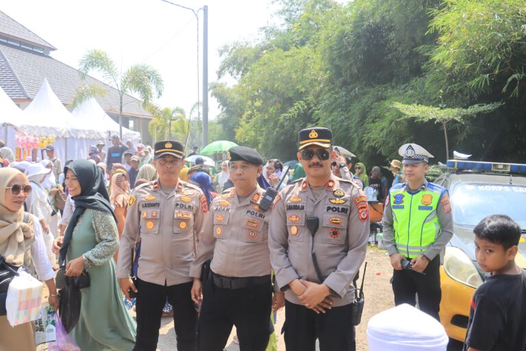 Polres Majalengka Laksanakan Pengamanan Kunjungan Gubernur Jawa Barat Berjalan Kondusif