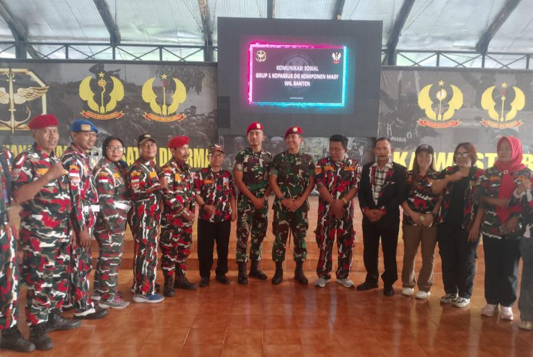 Ketua LMP Banten hadiri Acara Komsos Group 1 Kopassus dengan Masyarakat Wilayah Banten
