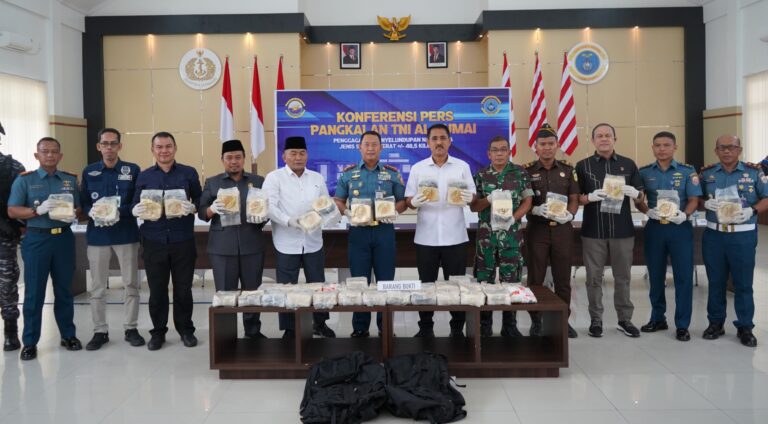 TNI Gagalkan Lagi Penyelundupan 48,54 Kg Sabu di Perairan Dumai, Selamatkan Ratusan Ribu Jiwa dari Bahaya Narkoba