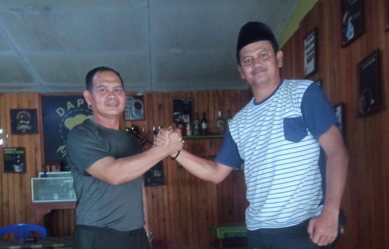 Ucapan Terimakasih camat Singkep selatan kepada Danramil 04 / Dabo