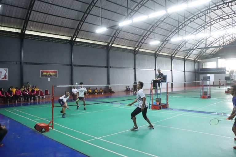 Polres Indramayu Gelar Turnamen Bulutangkis Sambut Hari Bhayangkara ke-79
